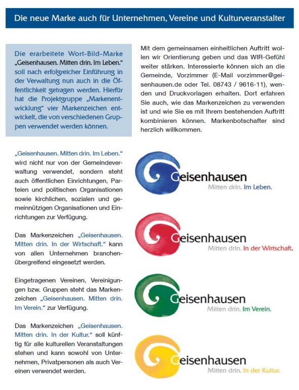 Bericht zur Marke Bericht zur Marke